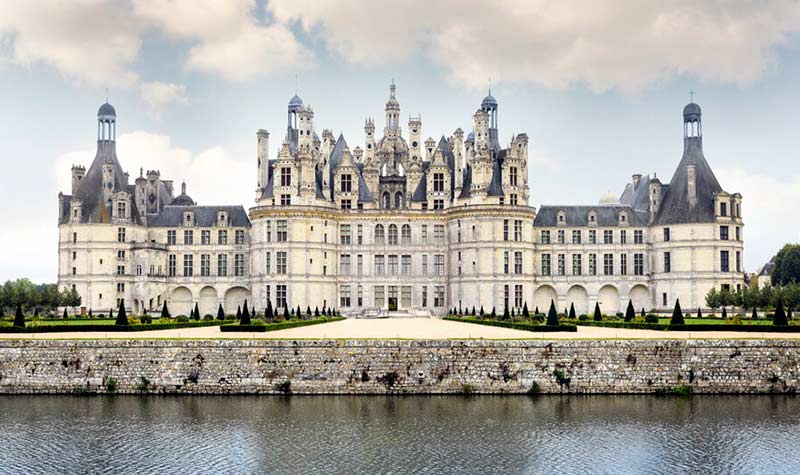 Castillo de Chambord, el castillo medieval mas grande del Valle del Loira