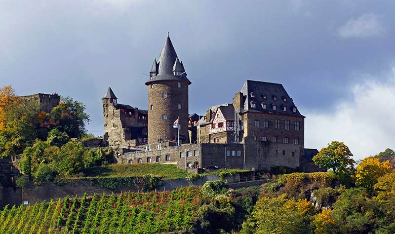 Castillo de Stahleck, el castillo medieval mas bonito de alemania