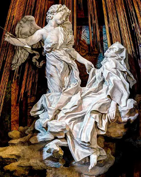 Extasis de Santa Teresa, la escultura del barroco mas famosa