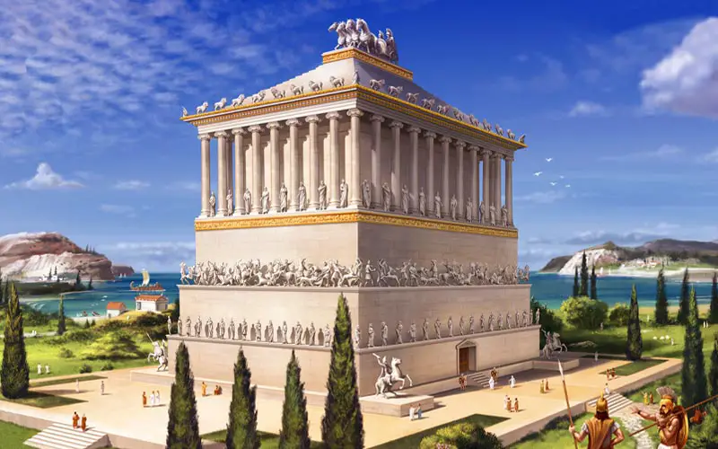 Mausoleo de Halicarnaso en Turquia