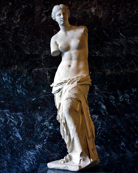 Venus de Milo, la escultura griega mas famosa