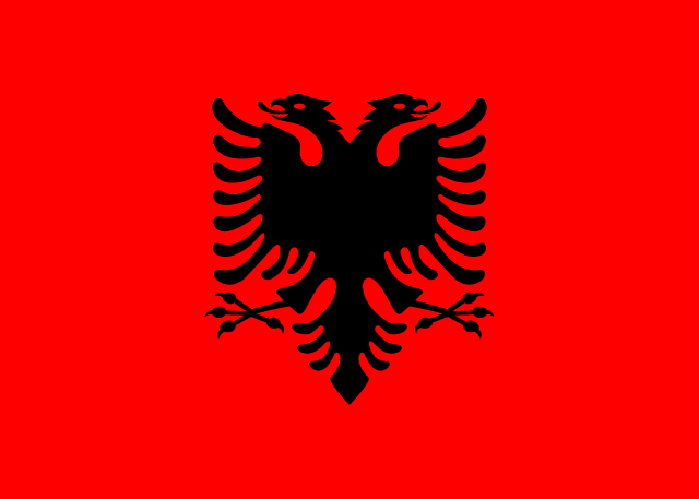 Bandera de Albania