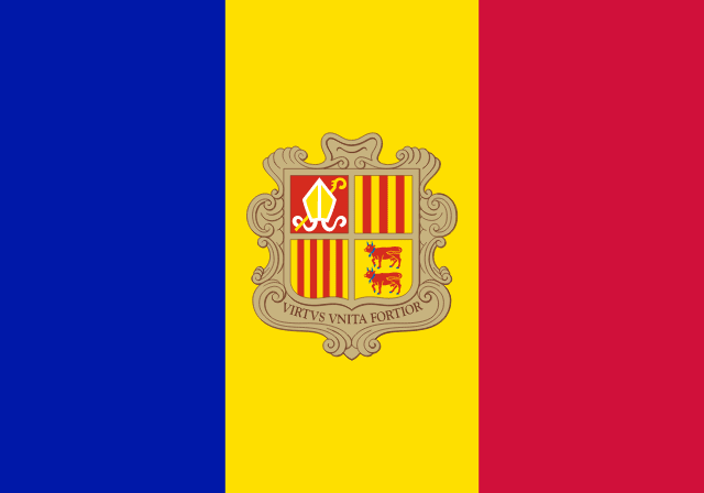 Bandera de Andorra