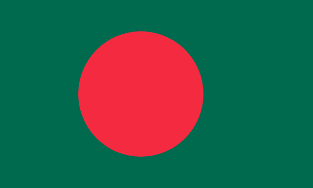 Bandera de Bangladés