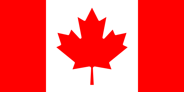 Bandera de Canadá