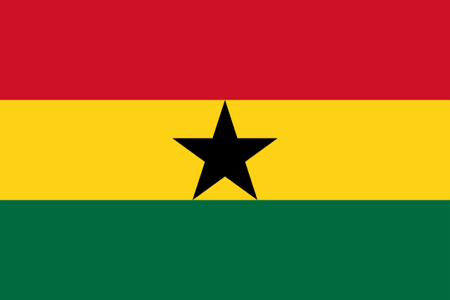 Bandera de Ghana