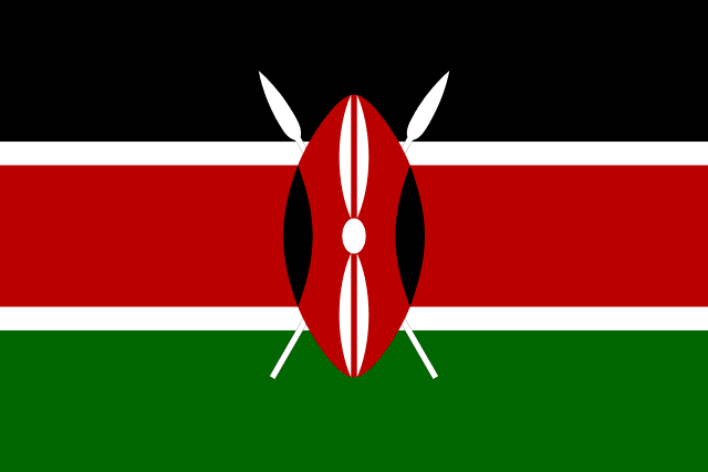 Bandera de Kenia