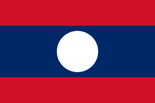 Bandera de Laos