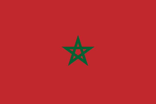 Bandera de Marruecos