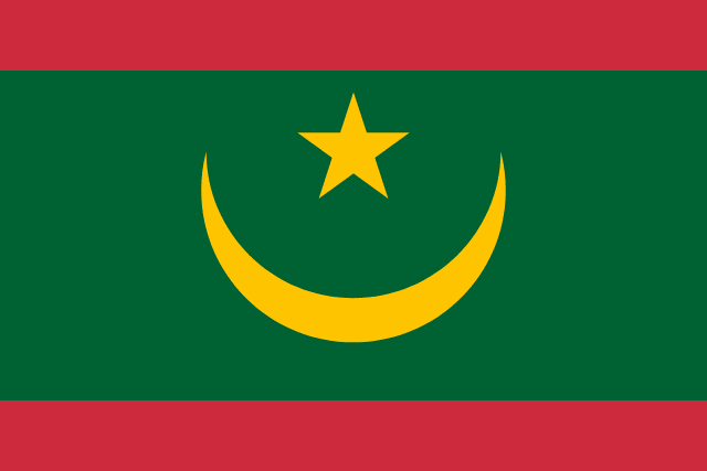 Bandera de Mauritania