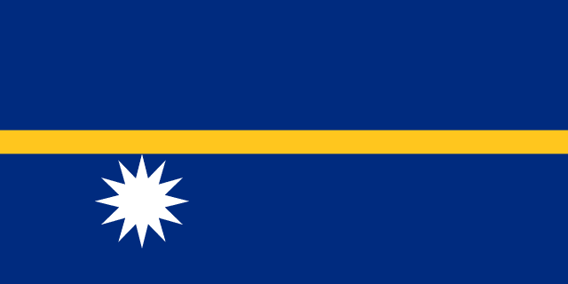 Bandera de Nauru