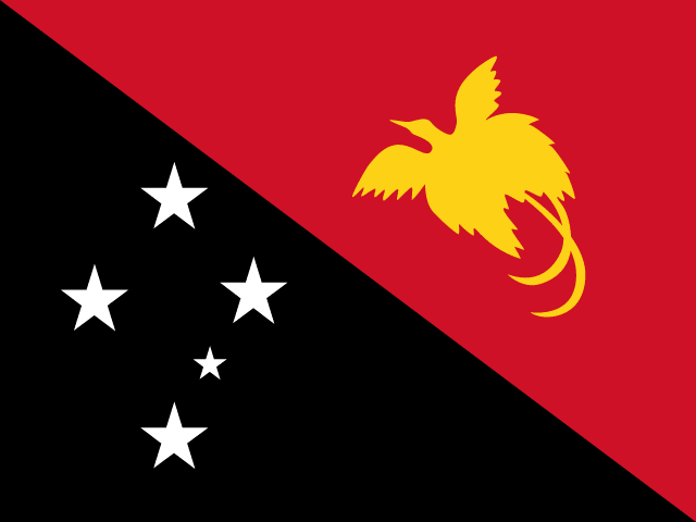 Bandera de Papúa Nueva Guinea