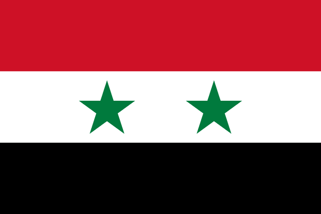 Bandera de Siria