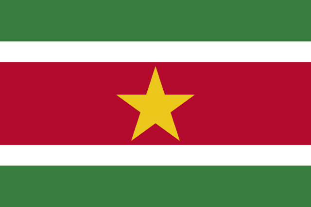 Bandera de Surinam