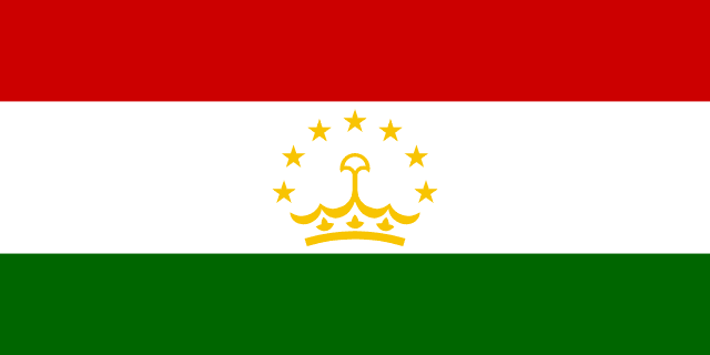 Bandera de Tayikistán