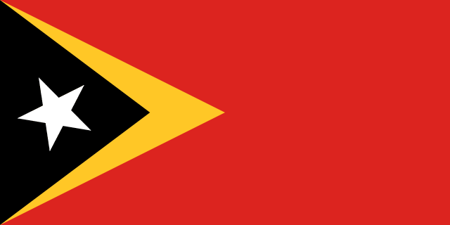 Bandera de Timor Oriental