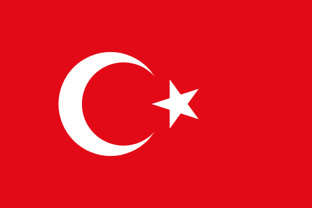 Bandera de Turquía