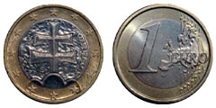 Moneda de Eslovaquia