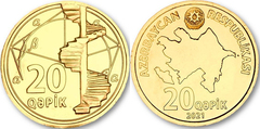 Moneda de Azerbaiyán