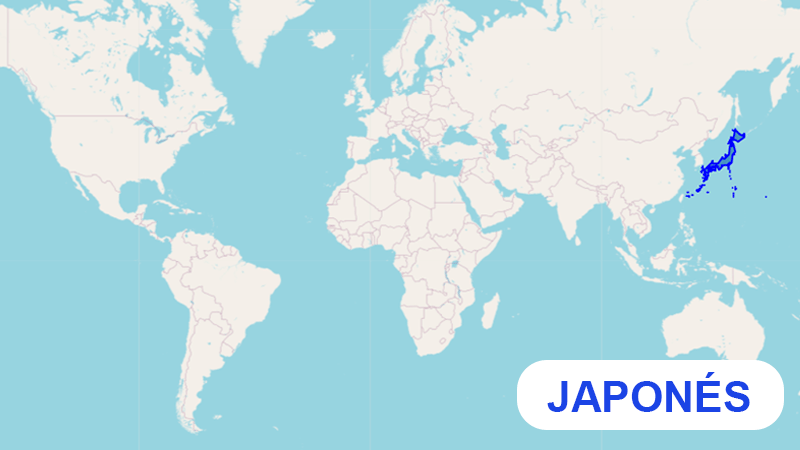 Países donde se habla japonés, una de las lenguas más populares del mundo