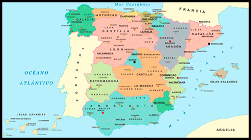 mapa de España