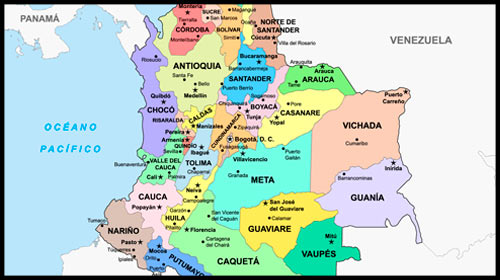 Mapa de Colombia