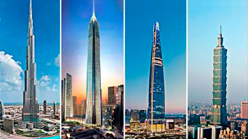 Los edificios más altos del mundo